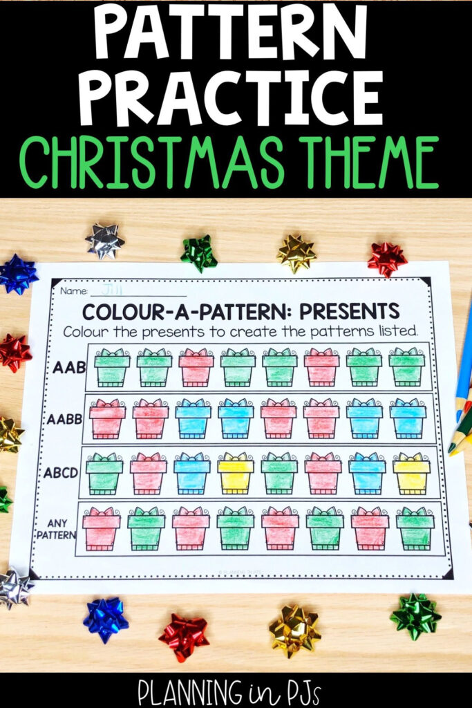 Color A Pattern: Christmas (Colour A Pattern) | Christmas