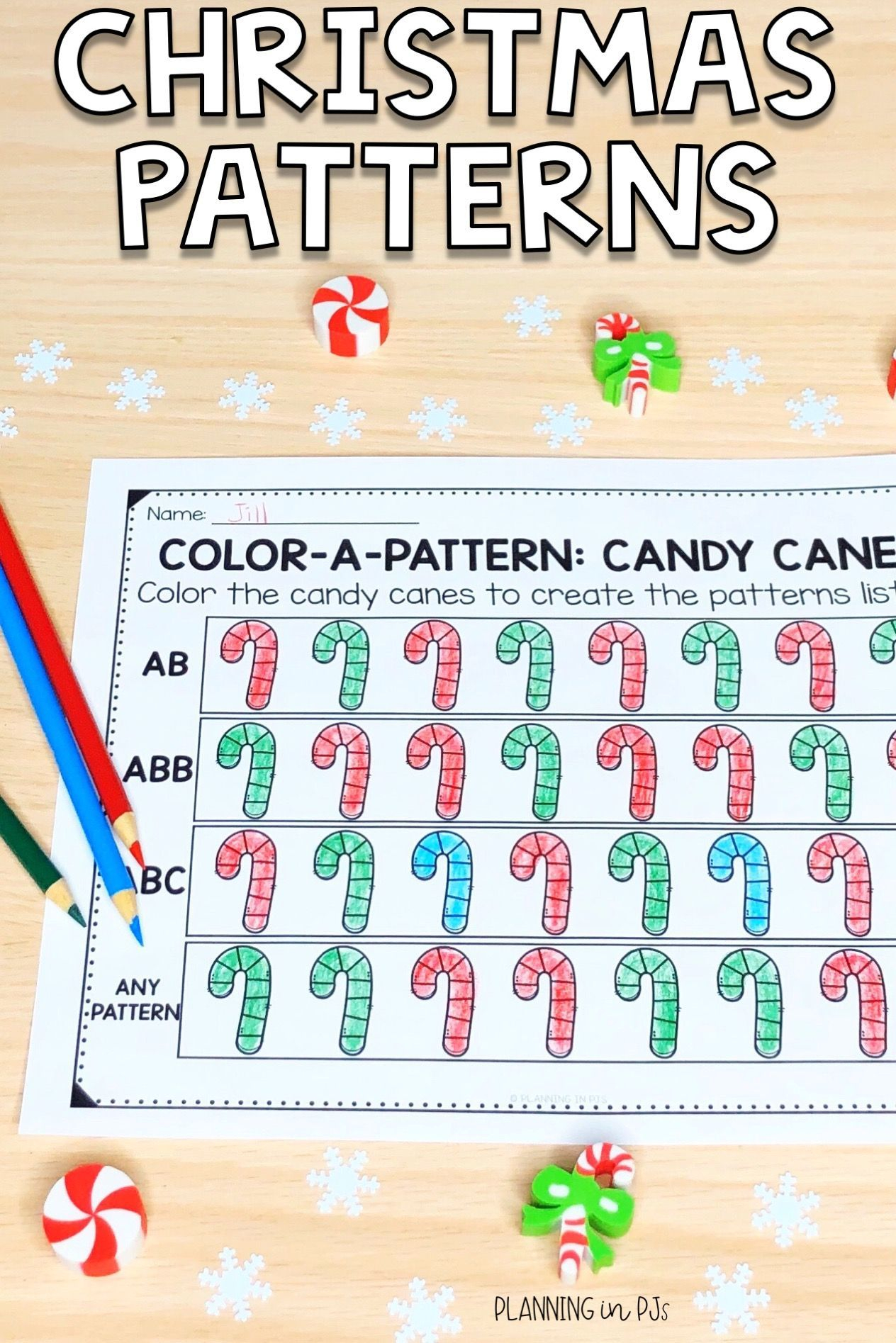 Color A Pattern: Christmas (Colour A Pattern) | Christmas