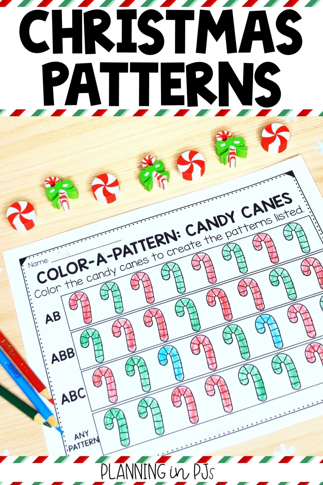 Color A Pattern: Christmas (Colour A Pattern) | Pattern