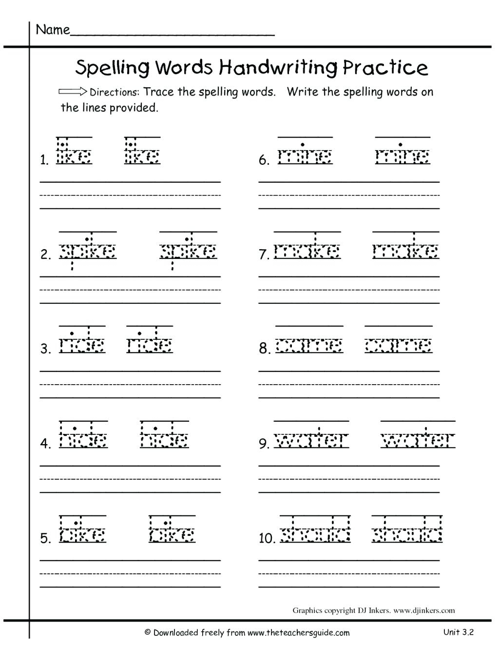 Coloring Book Handwriting Practice Worksheetsle Free Cursive