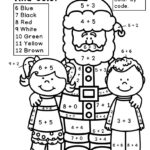 Coloring ~ Christmas Multiplication Colornumber Coloring