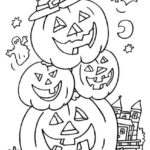 Coloring : Fall Coloring Pages Pdf Fresh Halloween Coloring