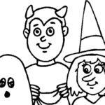 Coloring Pages Easy Halloween Tremendous To Print Picture