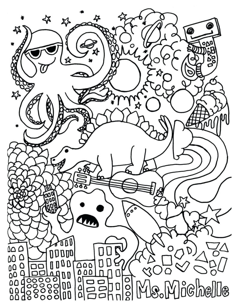Coloring Pages : Halloween Coloring Pictures Free Printable