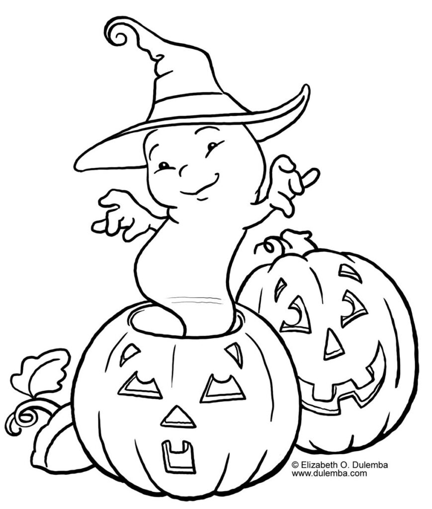 Coloring Pages Halloween For Coloring Page  | Halloween