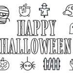 Coloring Pages Trick Or Treat Sheets Free Halloween