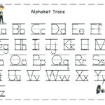 Coloring Pages Worksheets Alphabet Tracing Pdf Y Throughout Letter Tracing Exercises
