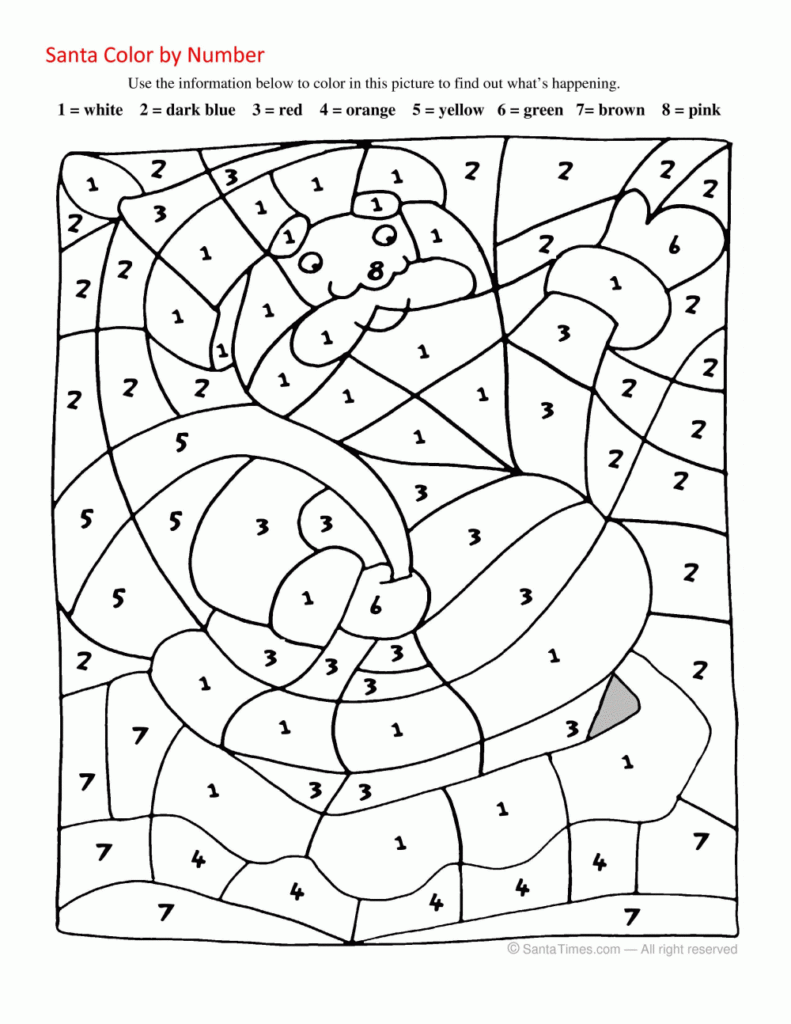 Coloring Pages Worksheets Gingerbread Colornumbers