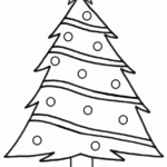 Coloring Pages Worksheets Kcngxk7Nitable Christmas Tree