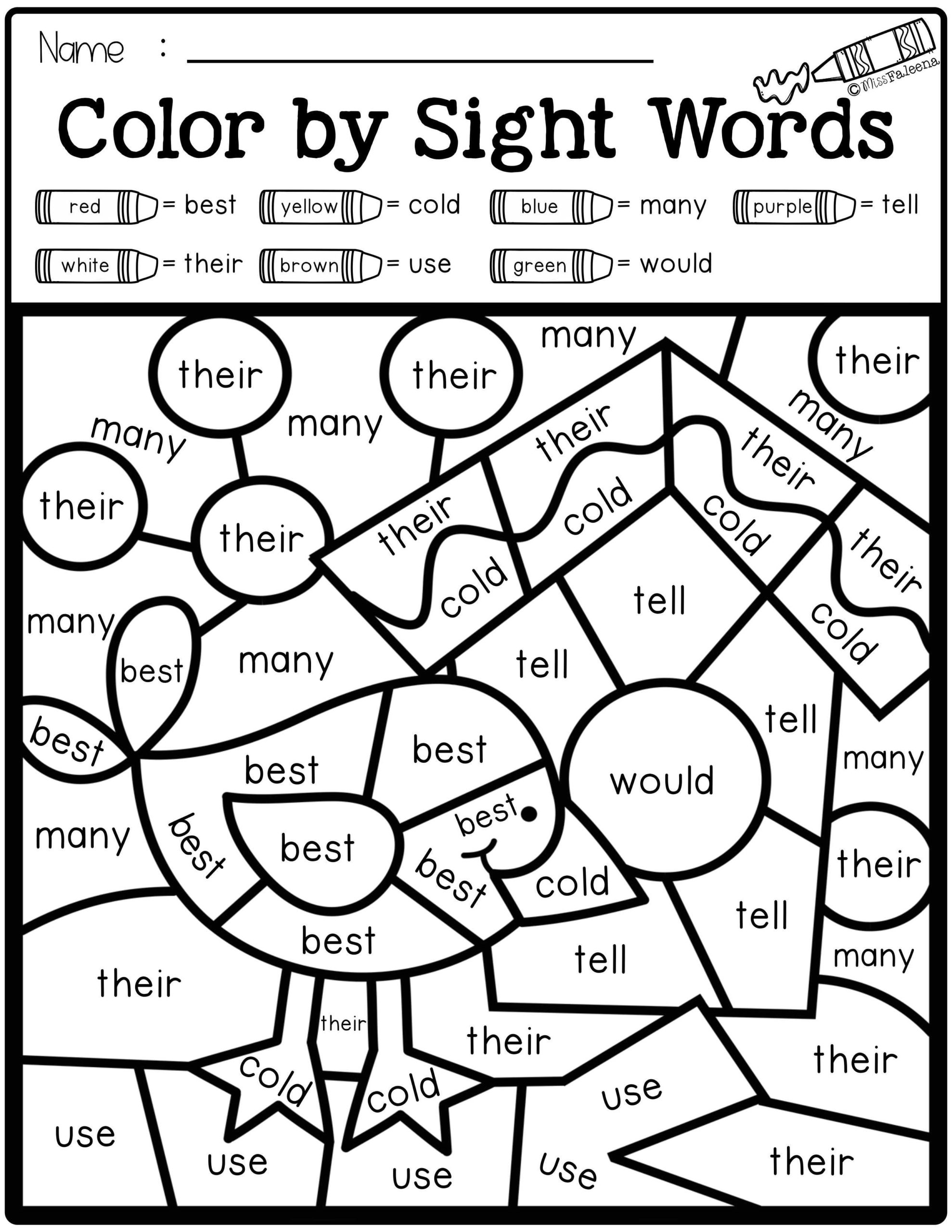 Coloring Sheet Math Worksheets For First Grade Free Reading