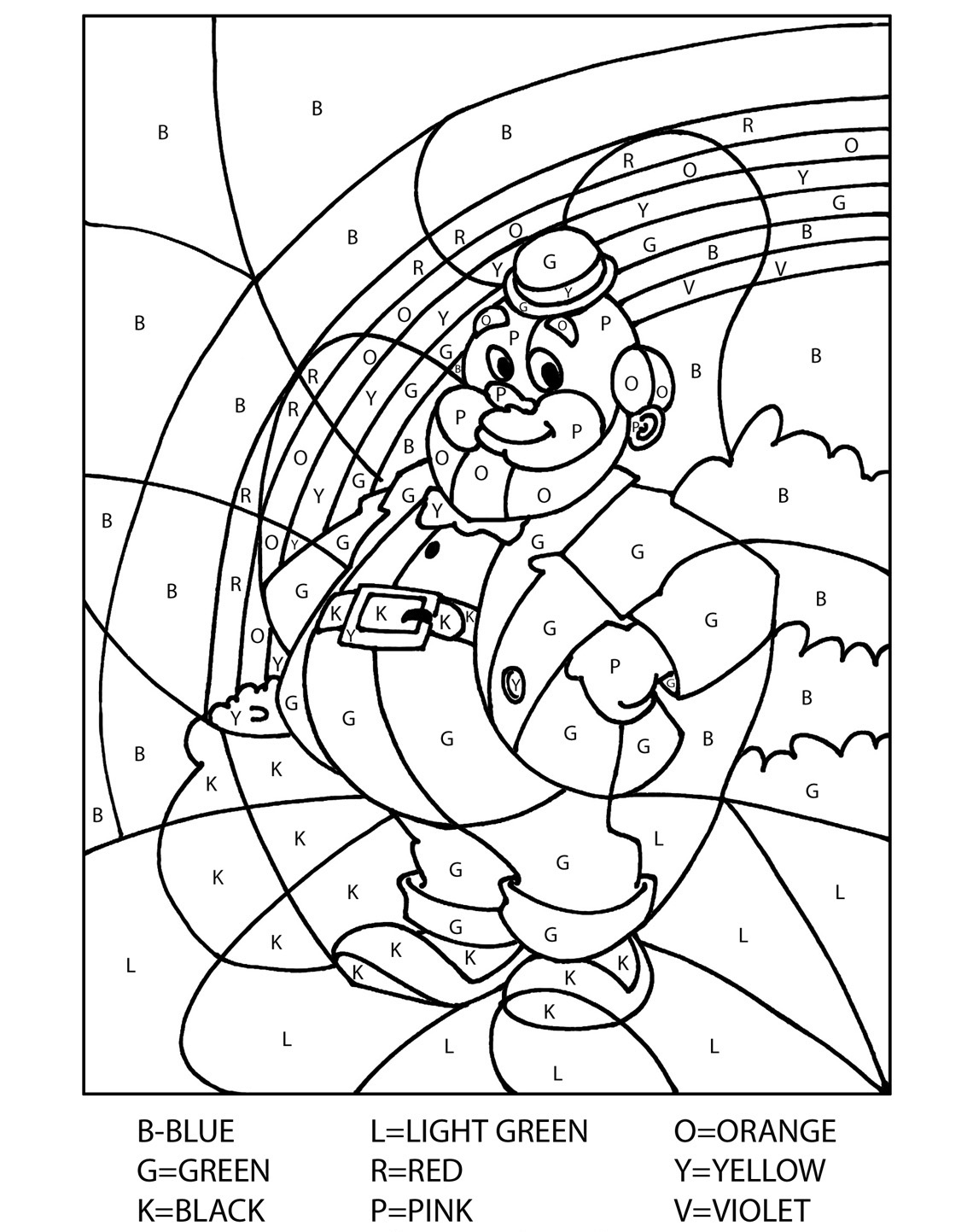 Colorletters Coloring Pages - Best Coloring Pages For Kids