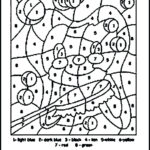 Colormultiplication Printable Coloring Pages Math Number