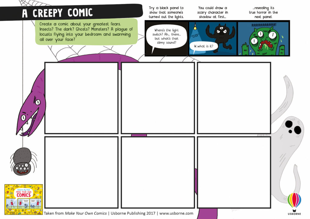 Comics Worksheets – Comics Club