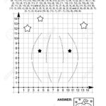 Coordinate Graphing, Or Drawcoordinates, Math Worksheet With..