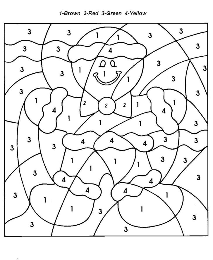 Counting Numbers Free Marriage Worksheets Christmas Color