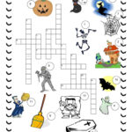 Crosswords   Halloween   English Esl Worksheets For Distance