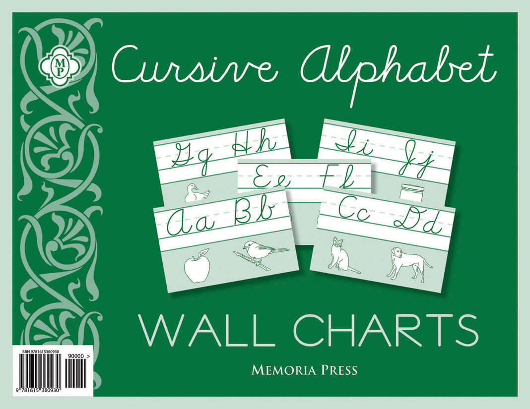 Cursive Alphabet Wall Charts