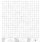Cute And Fun Word Search Just In Time For Halloween