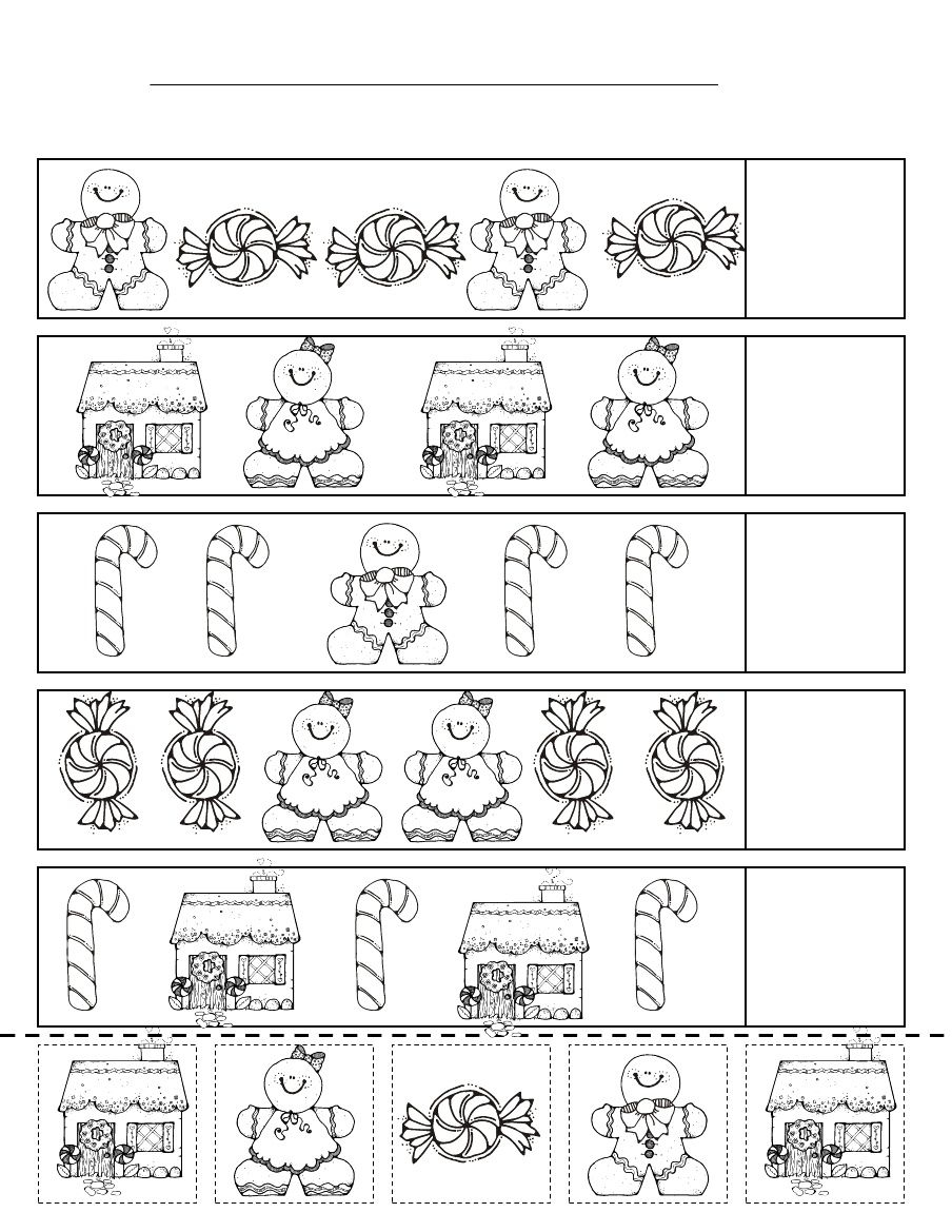 Cute Pattern Activity (With Images) | Christmas Kindergarten