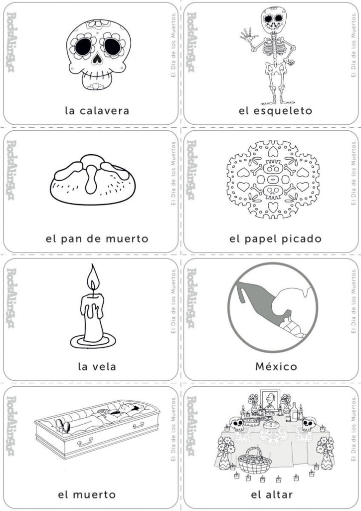 Day Of The Dead | Day Of The Dead, Halloween Worksheets