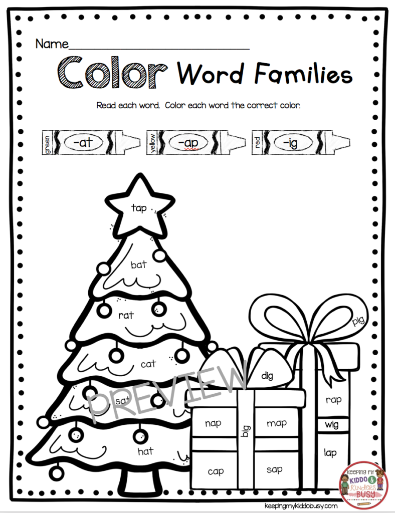 December Math And Literacy Pack   Freebies! — Keeping My