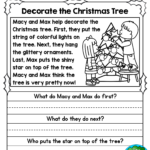 December Reading Comprehension Passages For Kindergarten And