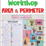 Design Santa's Workshop Perimeter And Area Math Activity