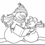 Dltk Crafts Snowman Coloring Printable | K5 Worksheets