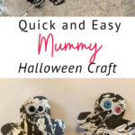 Easy Paper Mummy Craft For Kids   The Keele Deal In 2020