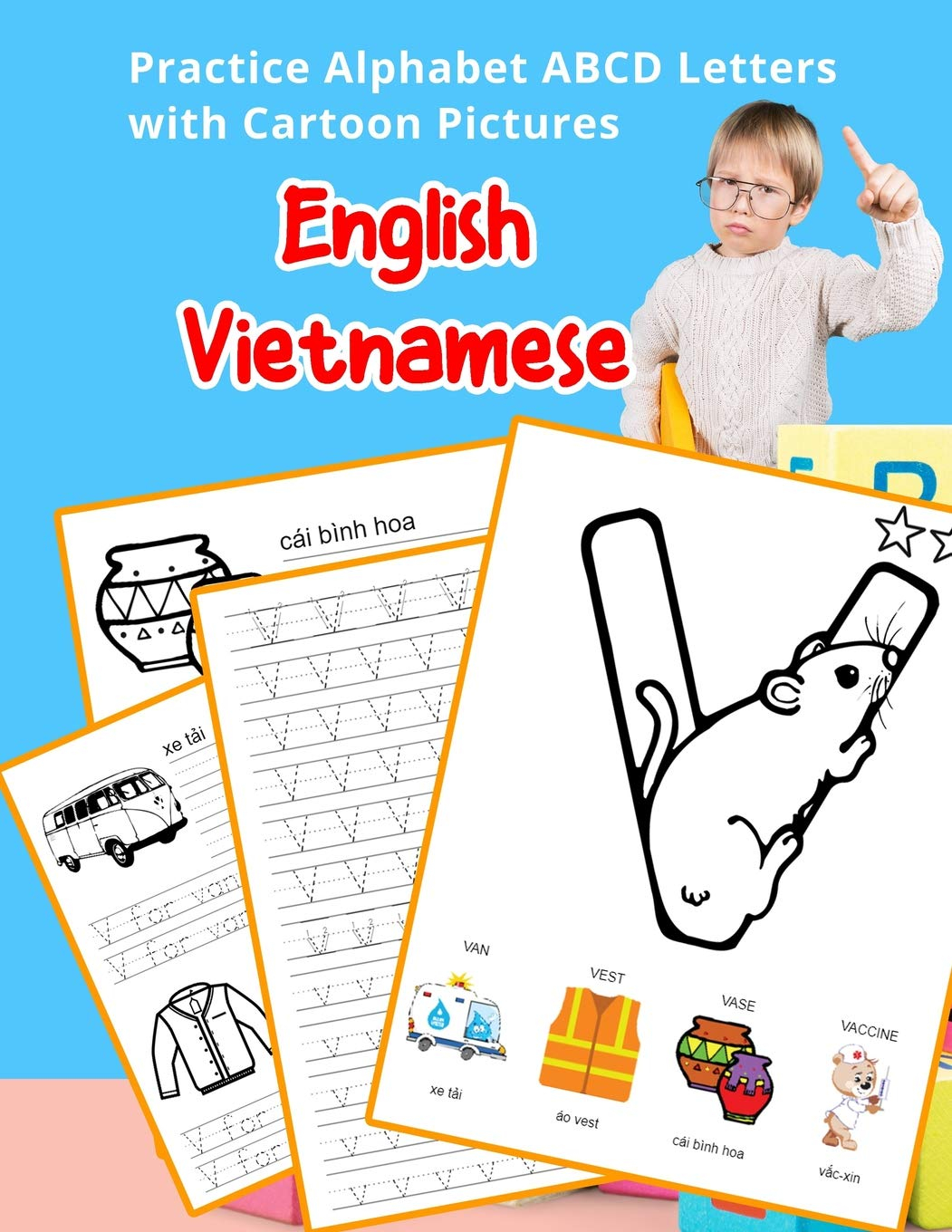 English Vietnamese Practice Alphabet Letters With regarding Vietnamese Alphabet Worksheets