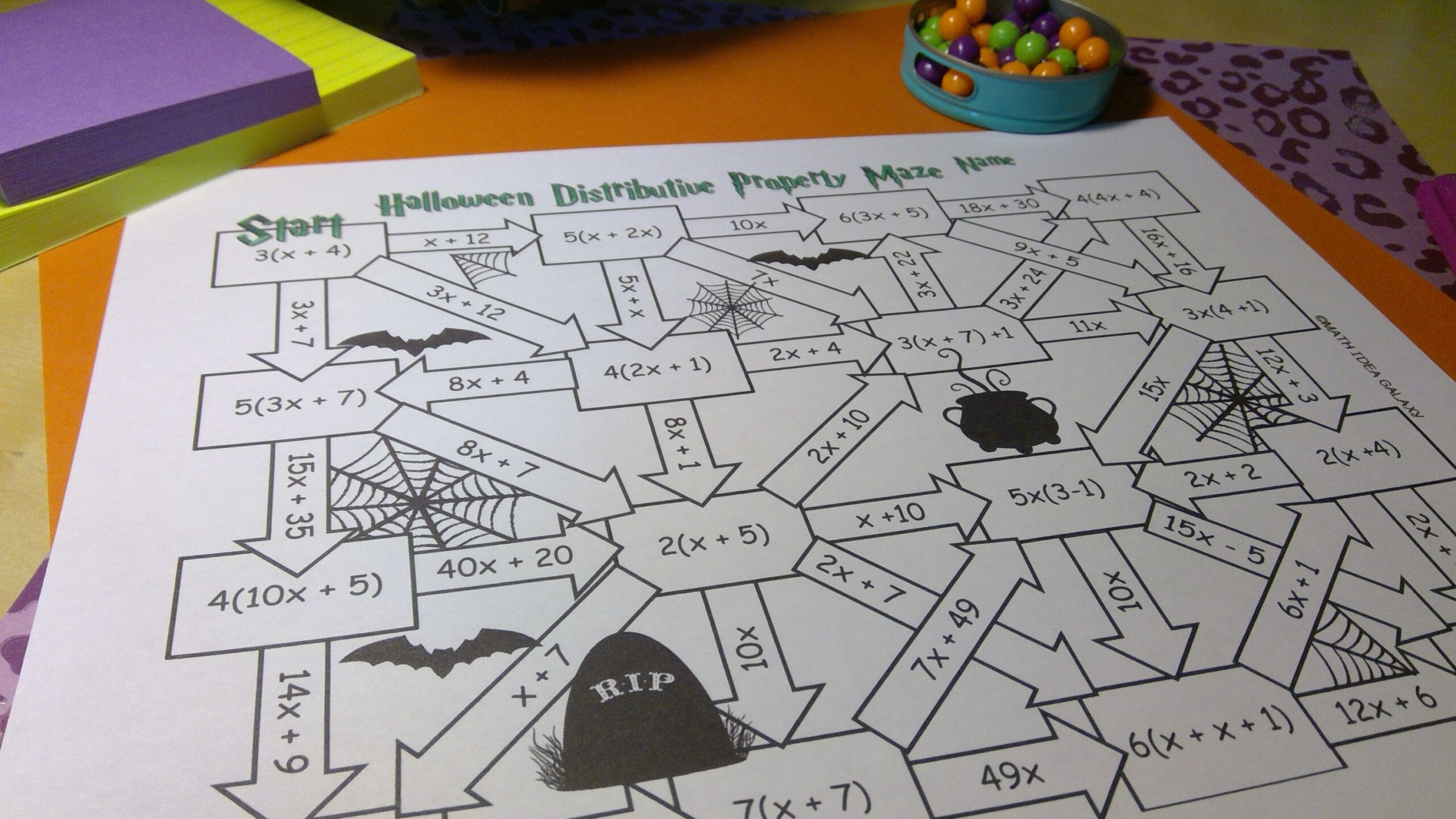 Enjoying Halloween Math Activities In Middle School
