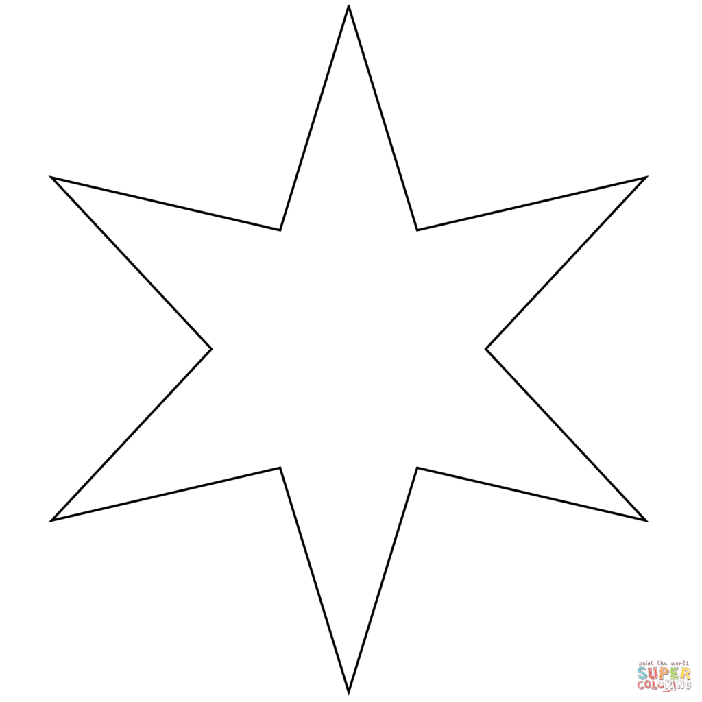Extraordinary Christmas Star Coloring Page Pages For