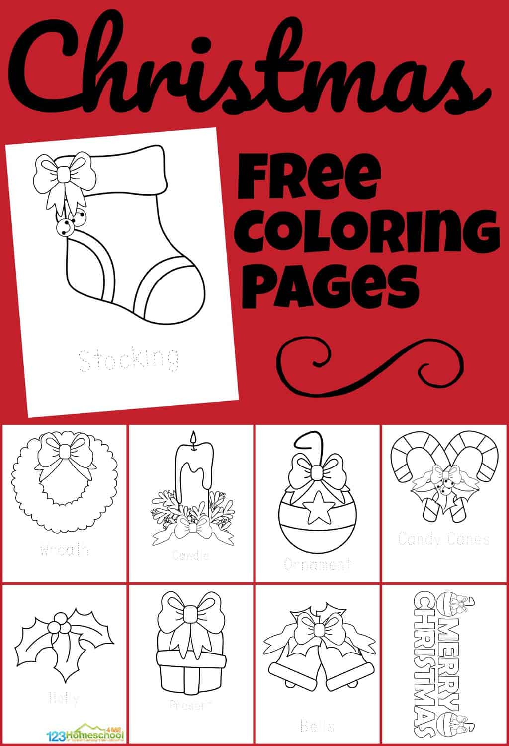 ? Free Christmas Coloring Pages