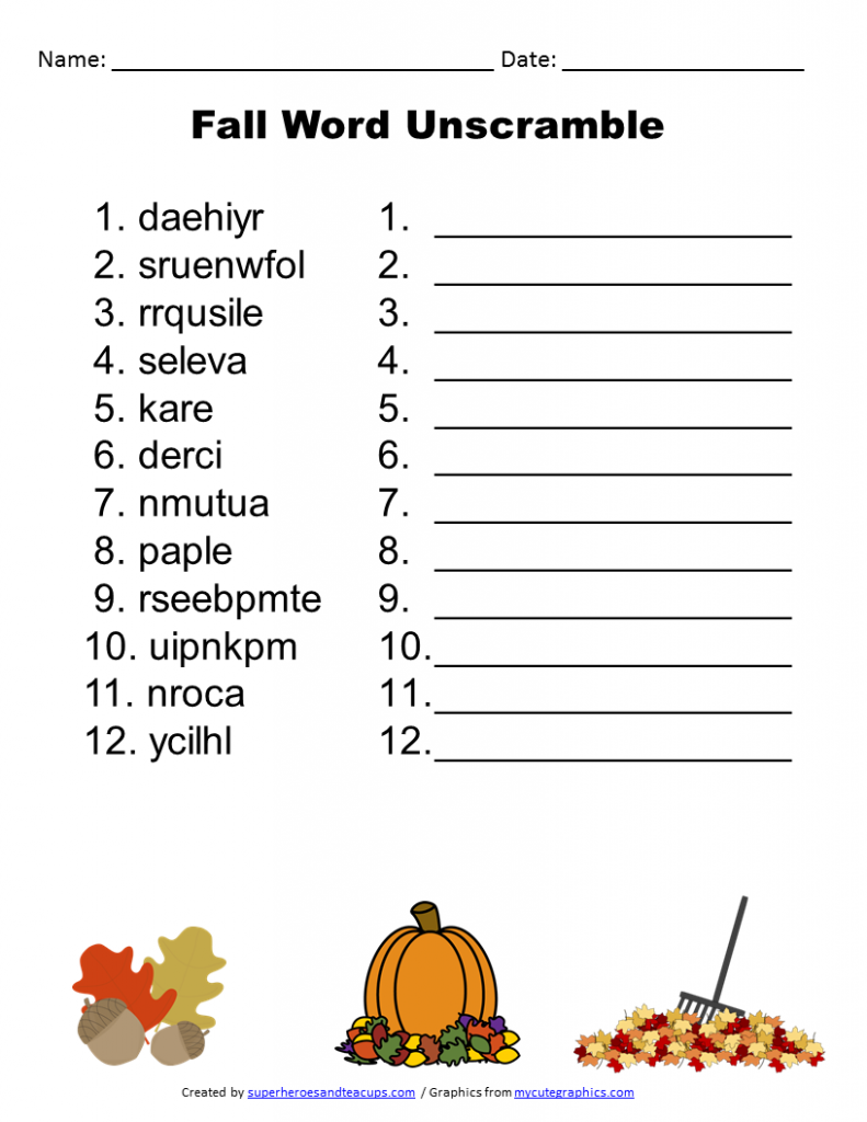 Free Printable Halloween Unscramble Words Worksheets free-printable-halloween-unscramble-words-worksheets