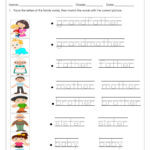 Family Members   English Esl Worksheets For Distance