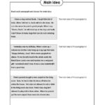 Finding The Main Idea Interactive Worksheet