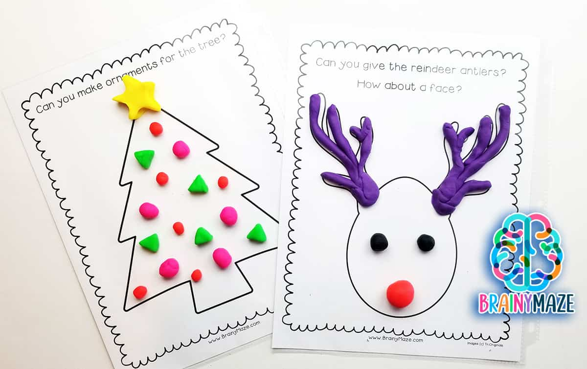 Fine Motor Skills Printables For December