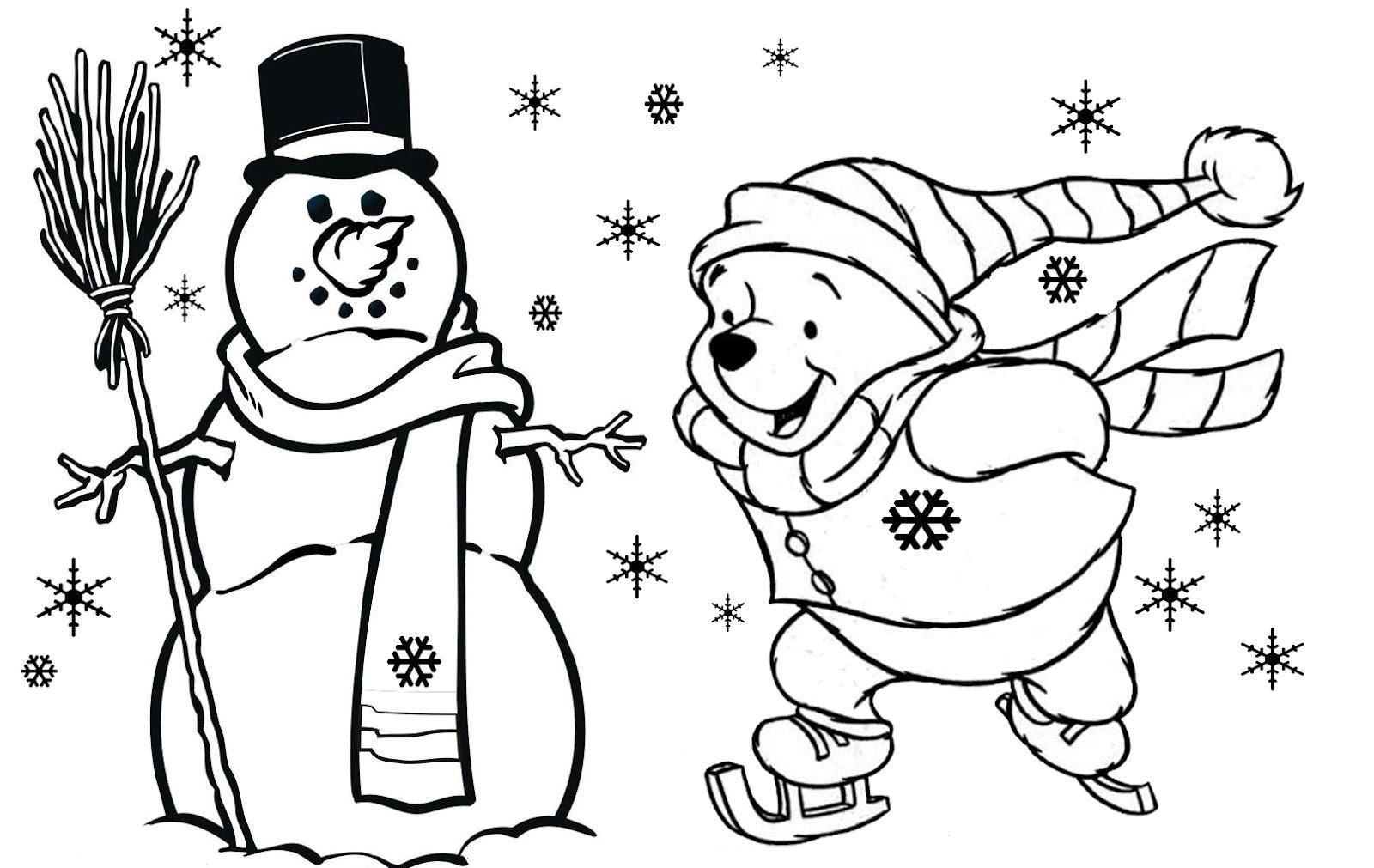 Free Christmas Coloring Pagesor Kids Printable Disney Junior