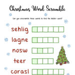 Free Christmas Printables – Puzzles | Mama Geek