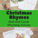 Free Christmas Rhymes Worksheets   These Free Printable