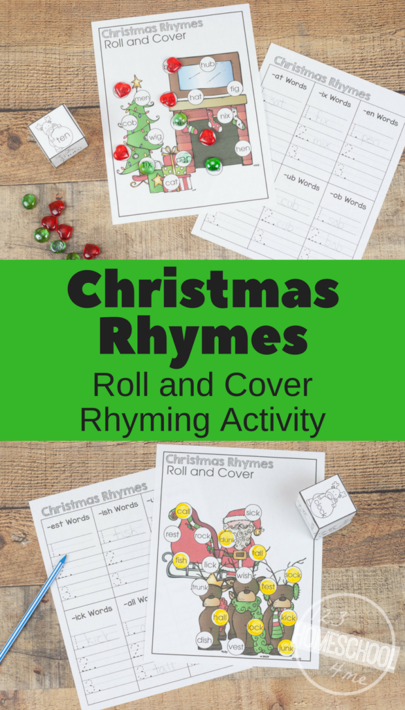 Free Christmas Rhymes Worksheets   These Free Printable