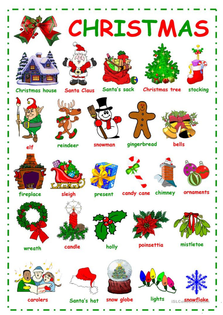 Free Christmas Worksheets For Elementary School | Phdhxs