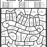 Free Colorcode Math Number Addition Subtraction Mystery