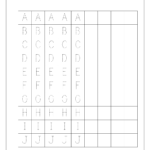 Free English Worksheets   Alphabet Writing (Capital Letters