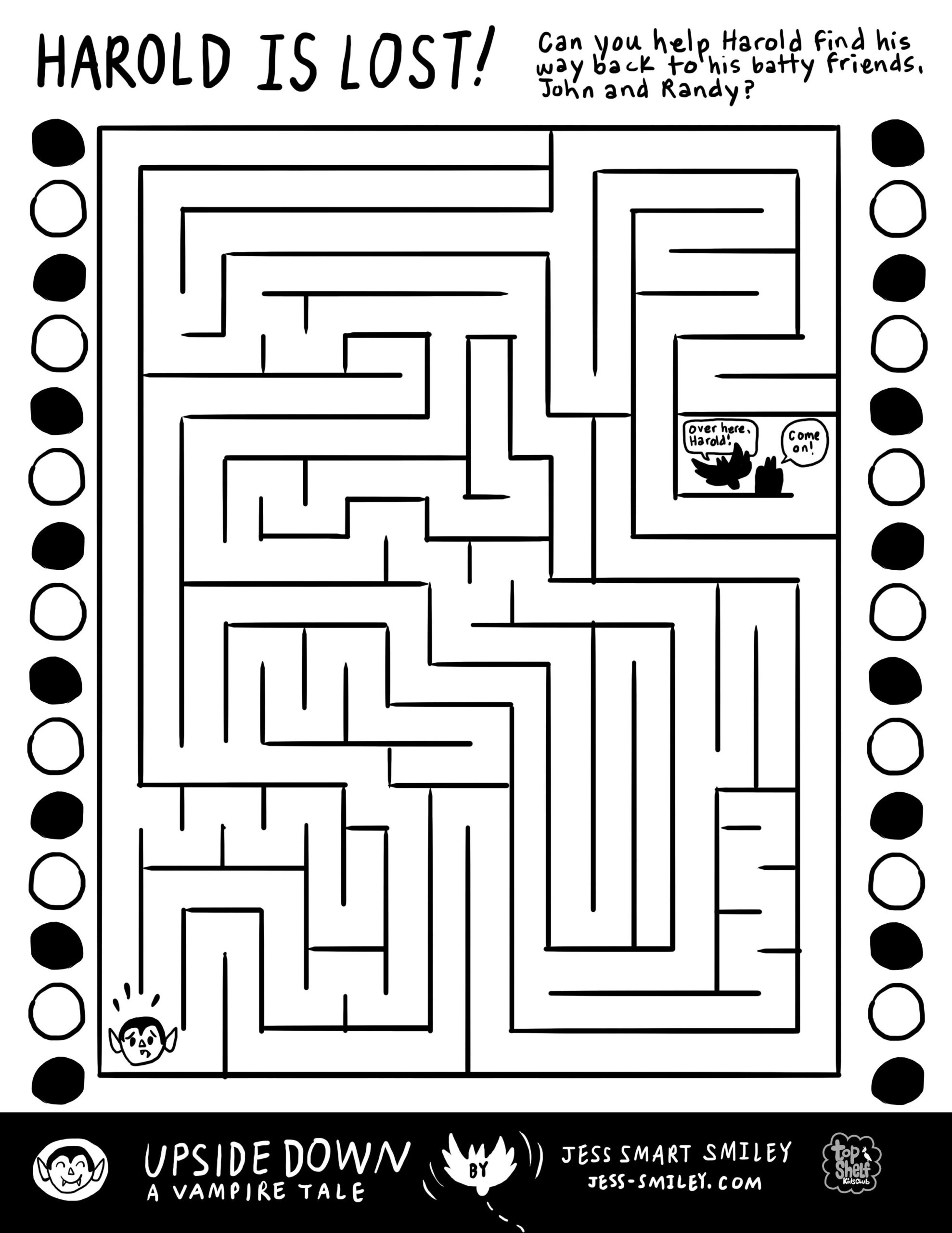 Free Halloween Activity Pages | Halloween Maze, Free