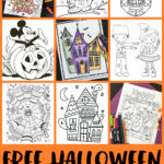 Free Halloween Coloring Pages For Adults & Kids   Happiness