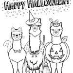Free Halloween Coloring Pictures Pages New Downloadable