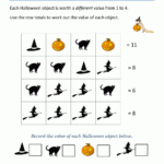 Free Halloween Math Worksheets