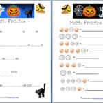 Free Halloween Math Worksheets: Addition, Subtraction, Coins