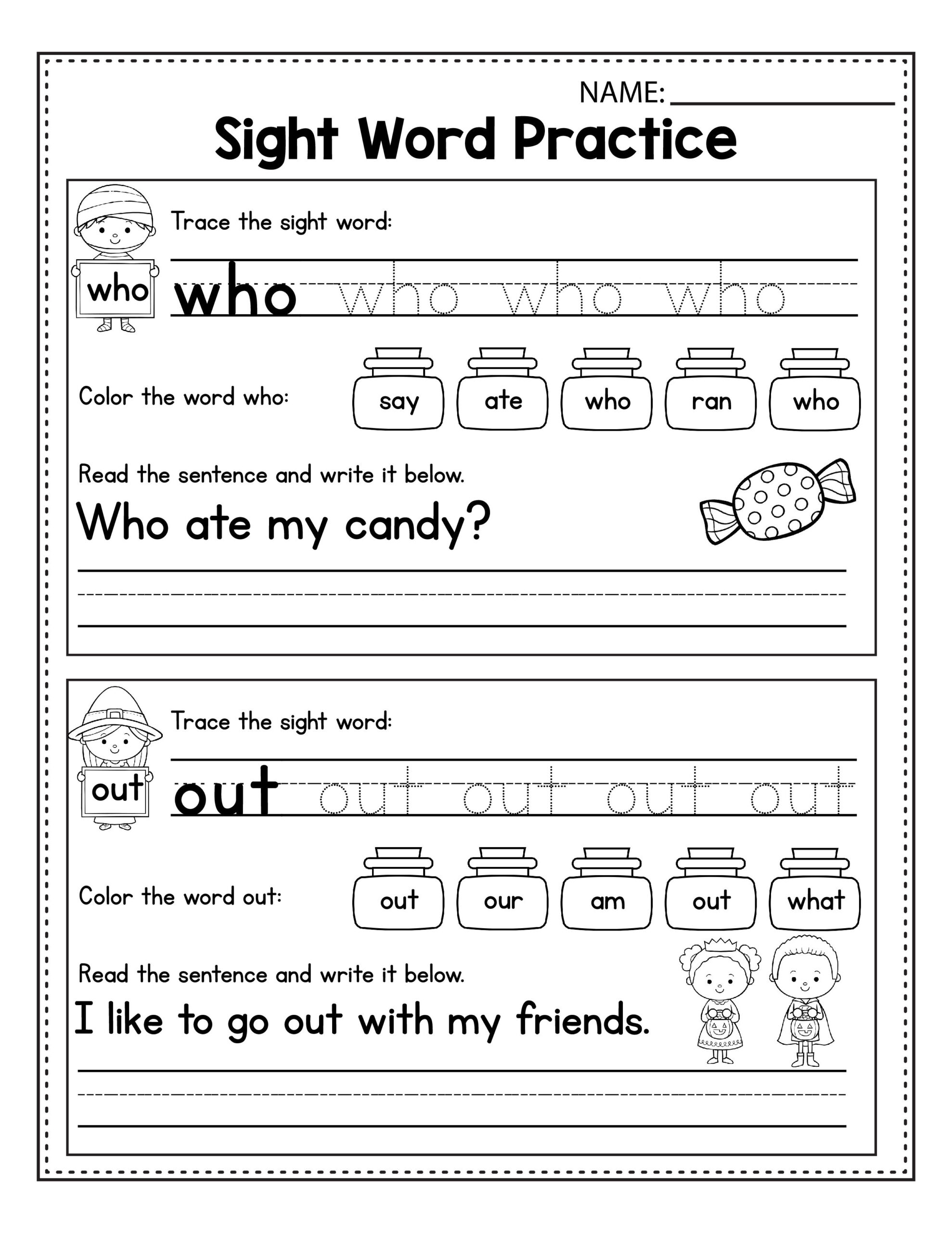 Free Halloween Math Worksheets | Halloween Activities